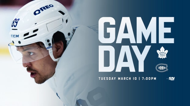 GAME DAY @ MONTREAL - Mar. 10, 2026
