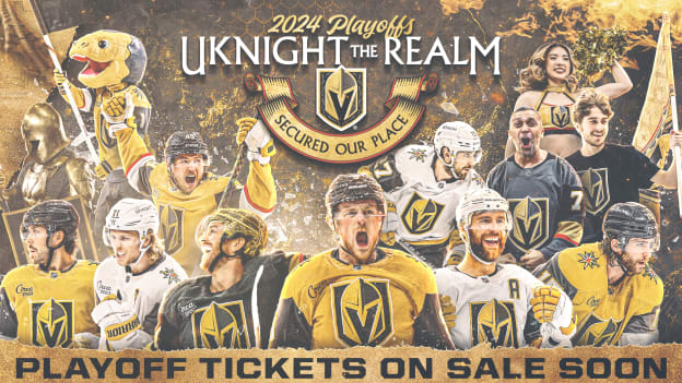 VGK Announce Ticket On-Sale Information for First-Round Playoff Home Games