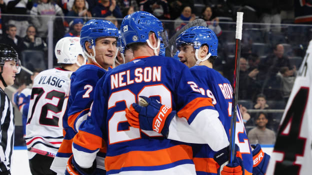 UBS Postgame Photos: Islanders 5, Blackhawks 4