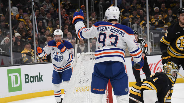 Edmonton Oilers v Boston Bruins