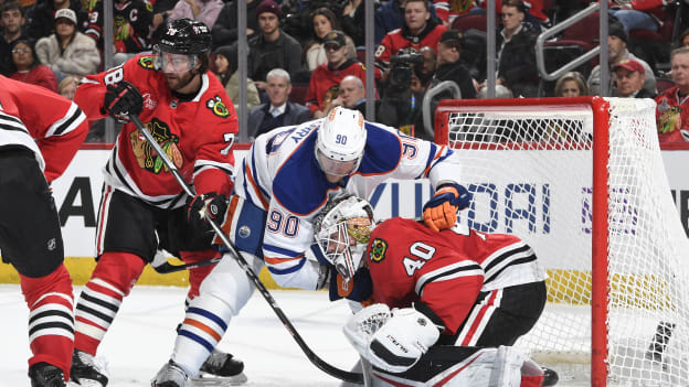 Edmonton Oilers v Chicago Blackhawks