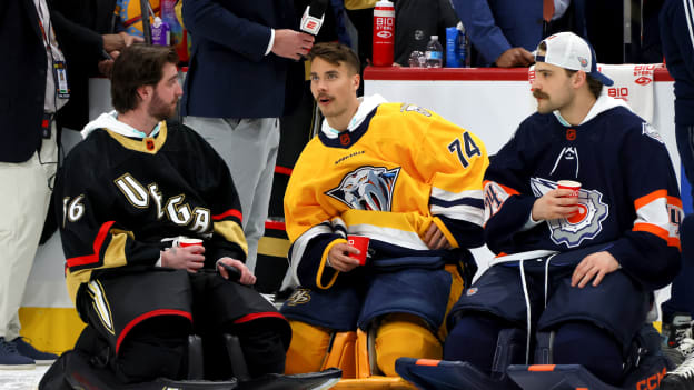 Best of Juuse Saros at the 2023 NHL All-Star Weekend