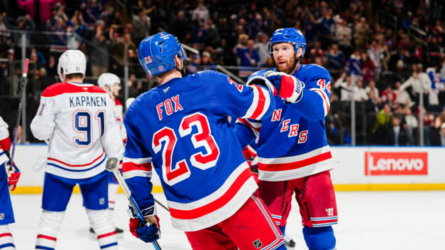 Montreal Canadiens v New York Rangers