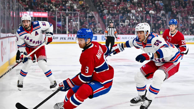 New York Rangers v Montreal Canadiens