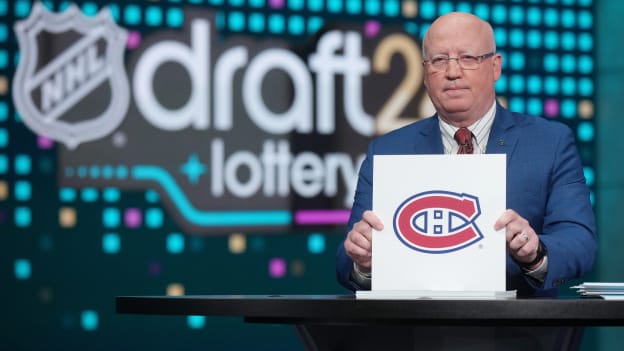 NHL Draft Lottery | Kent Hughes reacts