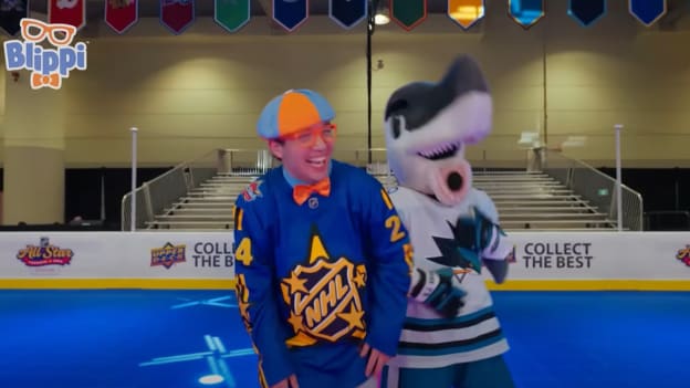 SJ Sharkie joins Blippi: