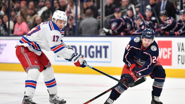 Blue Jackets vs. Rangers - February 14, 2020
