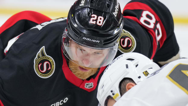 Les Sénateurs incapables de compléter leur remontée contre les Golden Knights