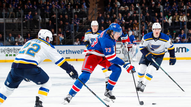 St Louis Blues v New York Rangers