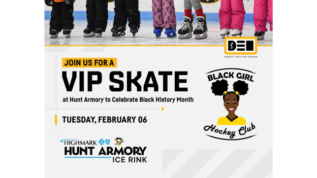 VIP Skate at Hunt Armory with the Black Girl Hockey Club