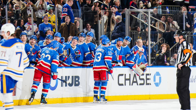 Buffalo Sabres v New York Rangers
