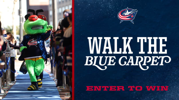 WALK THE BLUE CARPET