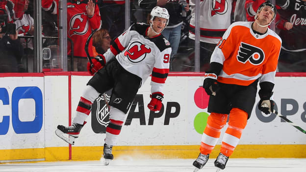 Devils Travel to Philly to Face Flyers