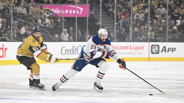 Edmonton Oilers v Vegas Golden Knights - Game One