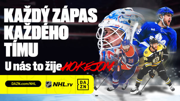 Sledujte každý zápas NHL!