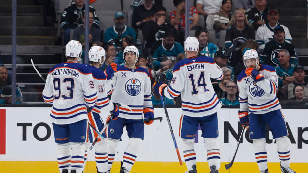 Edmonton Oilers v San Jose Sharks