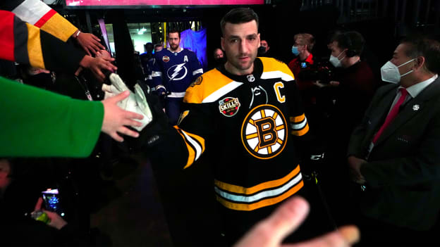 Photos | Bergeron at 2022 NHL All-Star Weekend