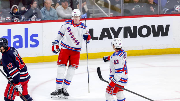 New York Rangers v Winnipeg Jets