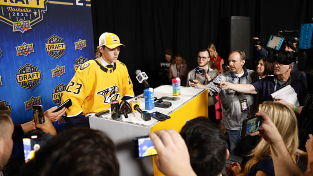 Nashville Predators 24th Overall Pick Tanner Molendyk