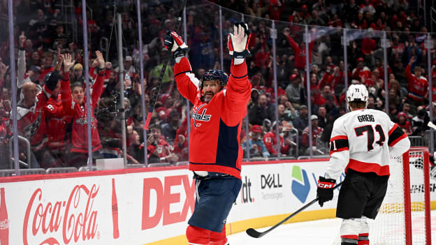 Ovechkin et les Capitals ont raison des Sénateurs