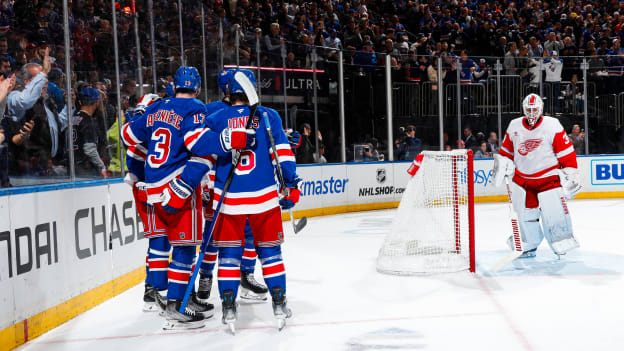 Detroit Red Wings v New York Rangers