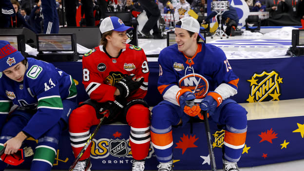 PHOTOS: Barzal at 2024 NHL All-Star Weekend