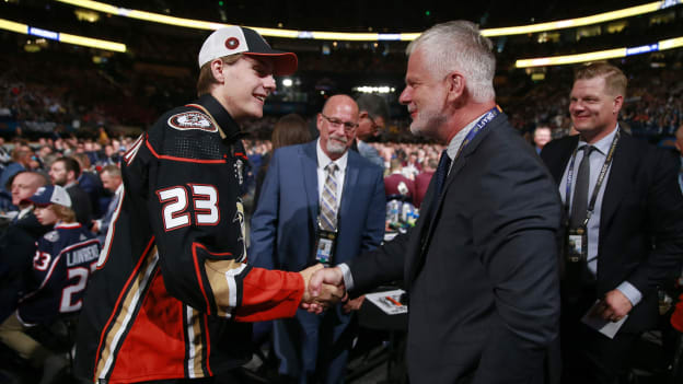 Ducks Draft Leo Carlsson Second Overall Photos