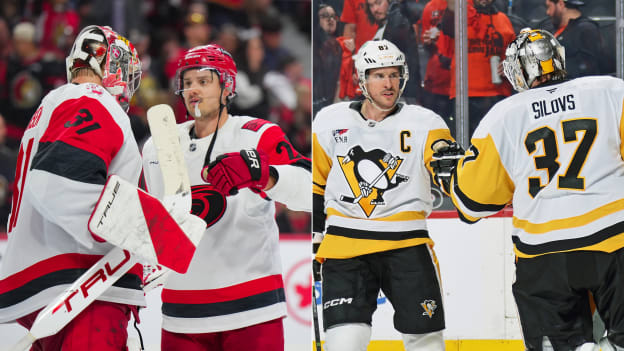 Stanley Cup-svepet: Svep för Hurricanes, Penguins vid liv