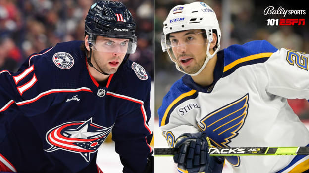 FRIDAY: Blues at Blue Jackets - 6 p.m.