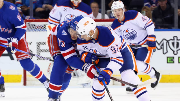Edmonton Oilers v New York Rangers