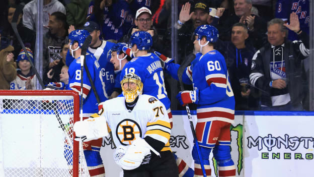 Boston Bruins v New York Rangers