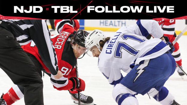 FOLLOW LIVE: Devils vs. Lightning