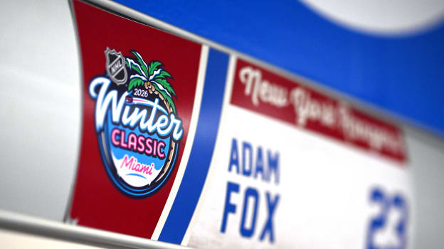 Photos: Winter Classic Locker Room