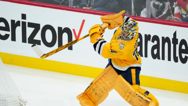 Best of Juuse Saros at the 2023 NHL All-Star Weekend