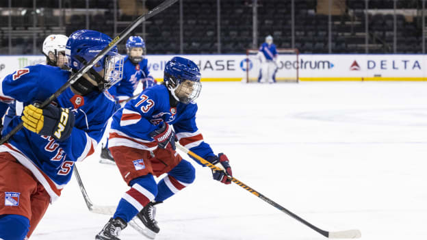 Jr. Rangers vs Jr. Islanders @ MSG