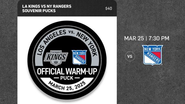 MAR 25TH VS NEW YORK RANGERS