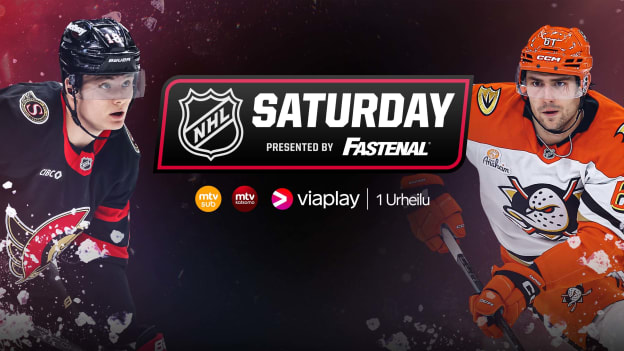 Ducks ja Senators NHL Saturday -ottelussa