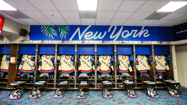 Photos: Winter Classic Locker Room