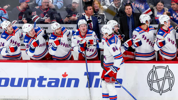 New York Rangers v Winnipeg Jets