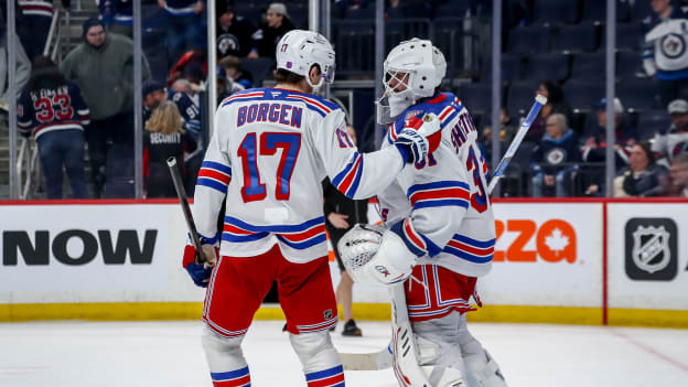 New York Rangers v Winnipeg Jets