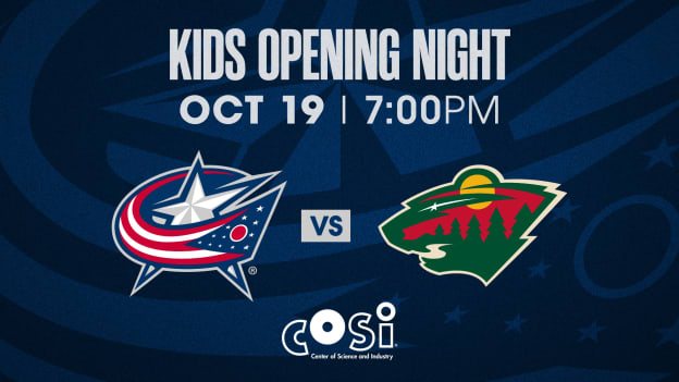 SATURDAY, OCTOBER 19 AT 7 PM VS. MINNESOTA WILD