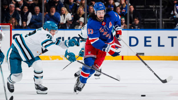 Rangers vs. Sharks: Postgame Notes