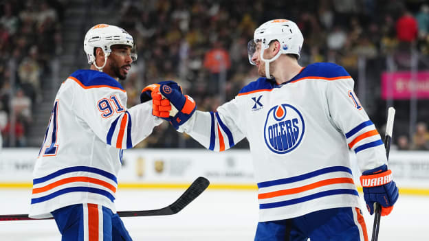 Edmonton Oilers v Vegas Golden Knights - Game One