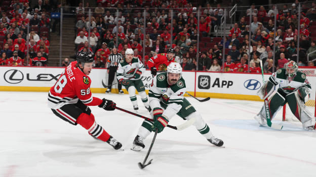 Blackhawks vs. Wild - April 10, 2023