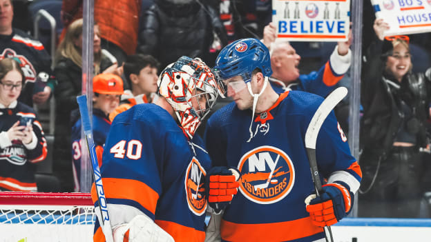 UBS Postgame Photos: Islanders 7, Blue Jackets 3