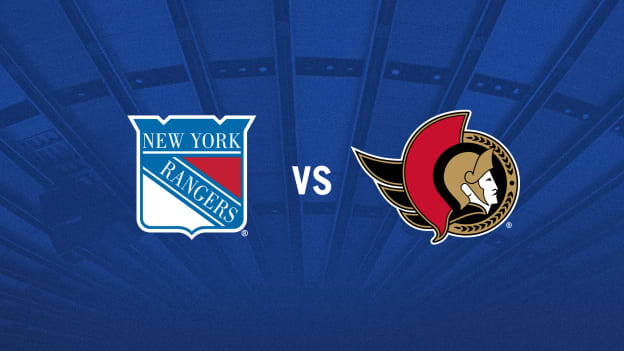 New York Rangers vs. Ottawa Senators