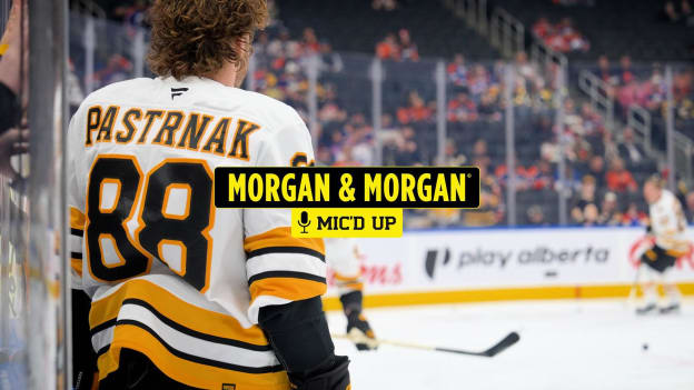 Mic'd Up: David Pastrnak