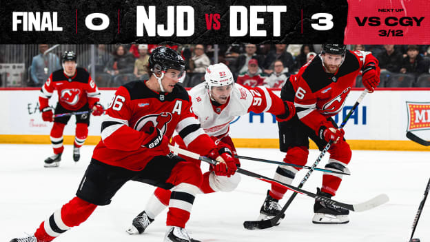 Devils' Win Streak Ends with L to Wings