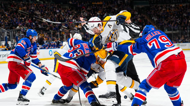 Nashville Predators v New York Rangers