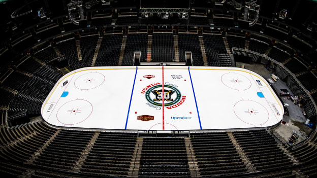 Honda Center Ice Installation 2023